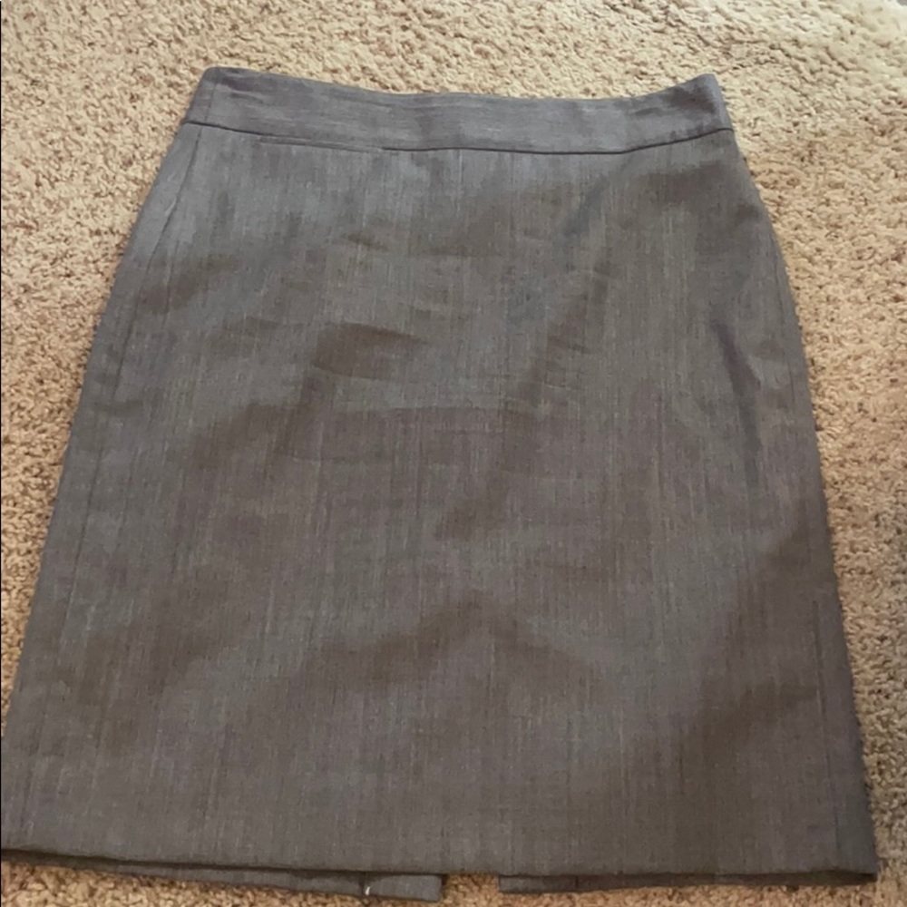 J Crew Gray pencil skirt - NEW WITH TAGS!